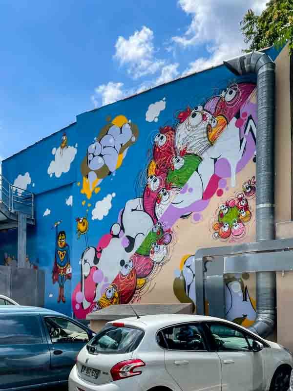 Mise à disposition de nos ouvrages pour un artiste graphiste, clinique RIVE GAUCHE à Toulouse