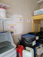 recyclage matériel souillé peinture